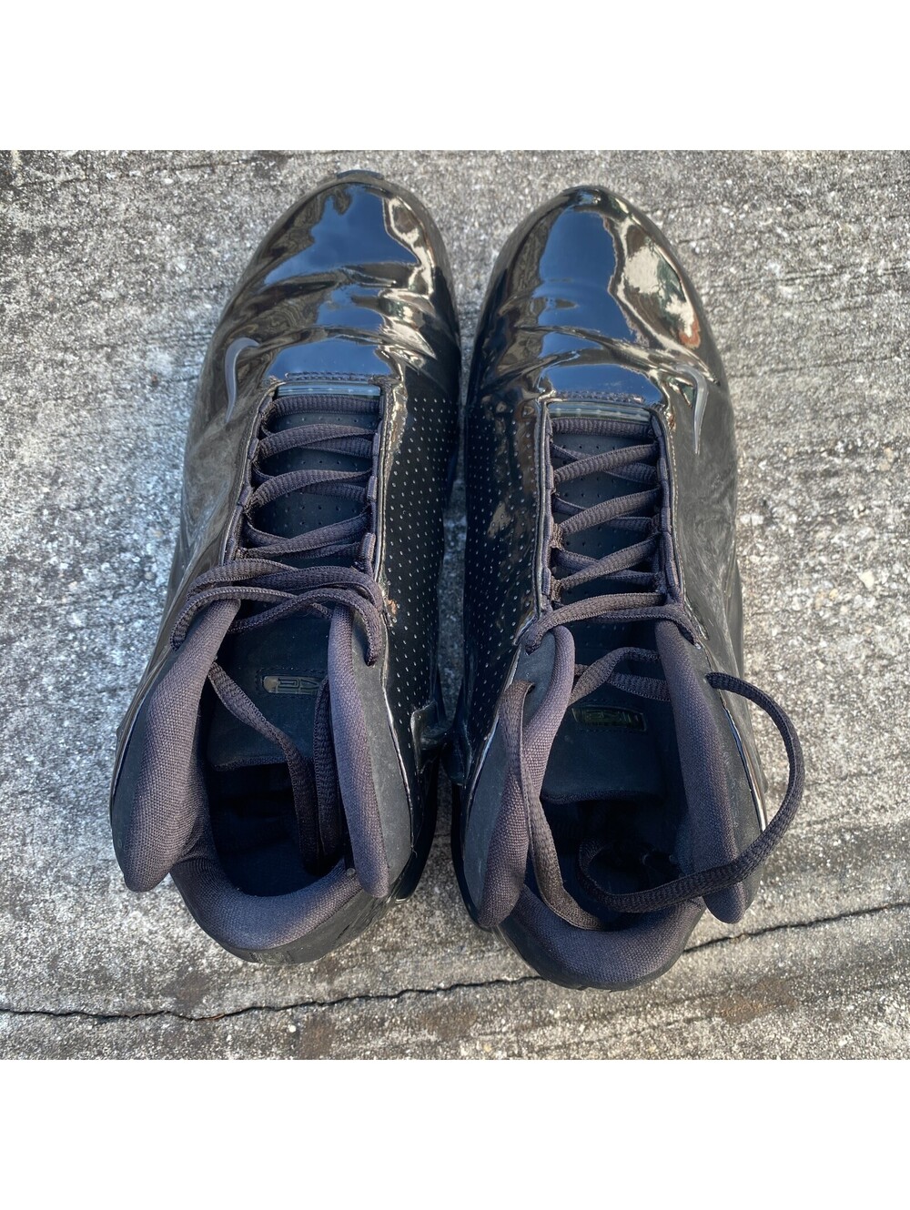 Nike Air Zoom Hyperflight Basketball Shoes Mens Size 11 Triple Black 599503-020 - Picture 9 of 15